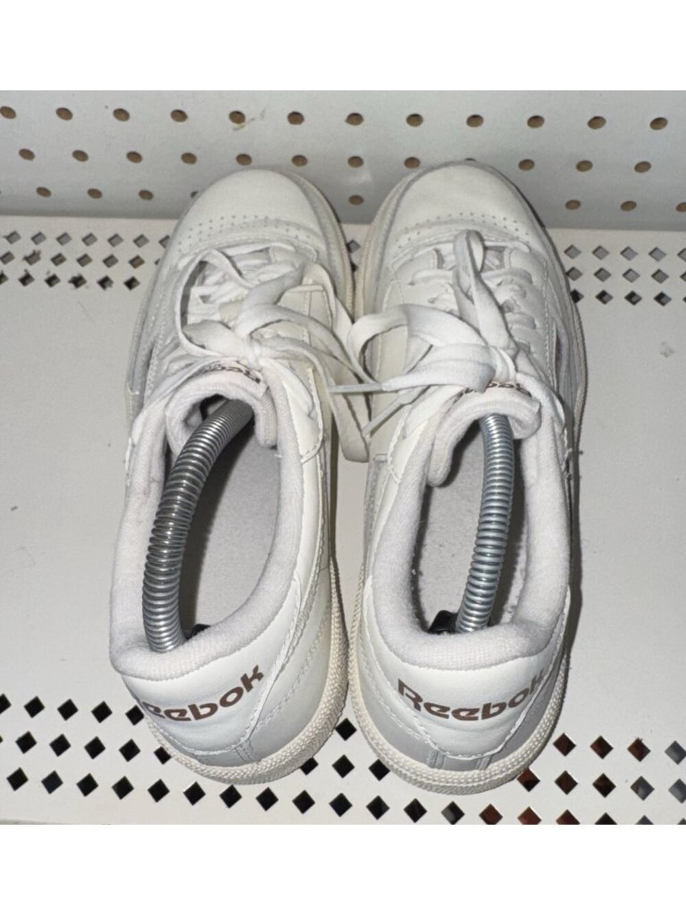 Reebok Club C 85 Vintage Womens Leather Athletic Shoes Sneakers Size 7.5 White - Picture 2 of 8